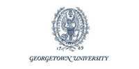 Georgetown university logo designed by an international media agency.