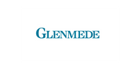 Glenmede 徽标显示在黑色背景上。